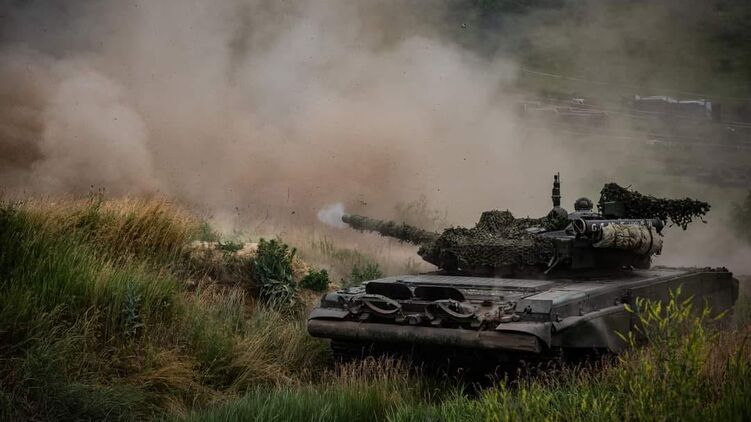 Танк ВСУ на северных границах Украины. Фото Генштаба