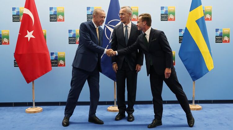 Эрдоган пообещал Швеции отмашку на вступление в НАТО. Фото: пресс-служба Эрдогана