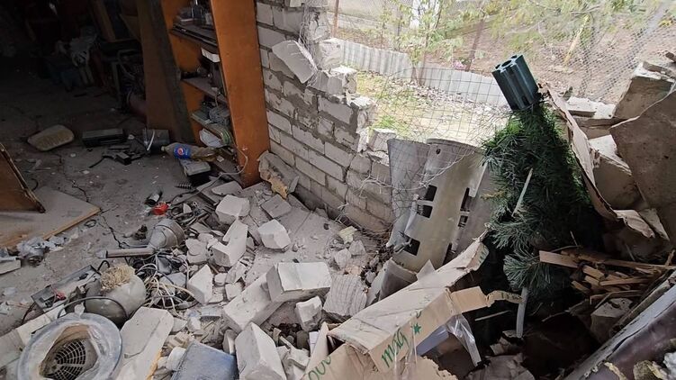 Последствия удара по Чернобаевке в Херсонской области