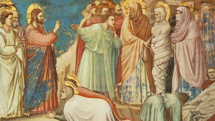 Изображение о празднике Лазарева суббота