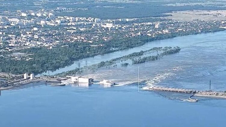 Разрушение дамбы Каховской ГЭС 6 июня 2023 года