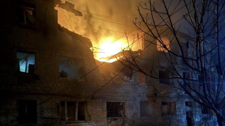 Последствия удара по Запорожью вечером 1 мая