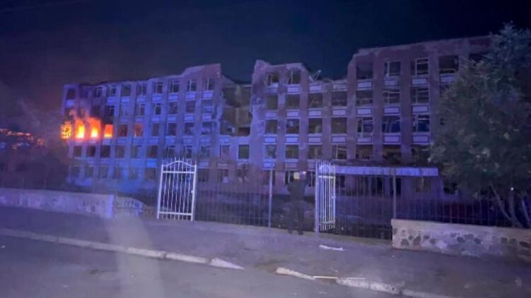 Колледж в Смеле, куда ударила РФ