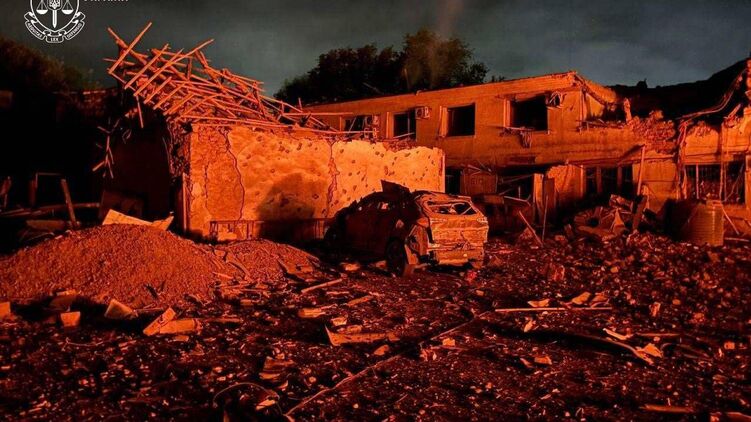 Кадры из Татарбунар Одесской области, где позавчера был прилет