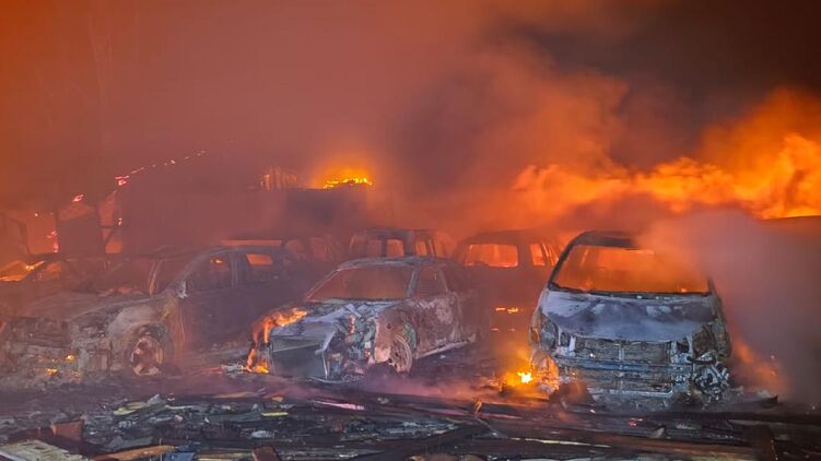 Наслідки прильотів Чугуєва Харківської області