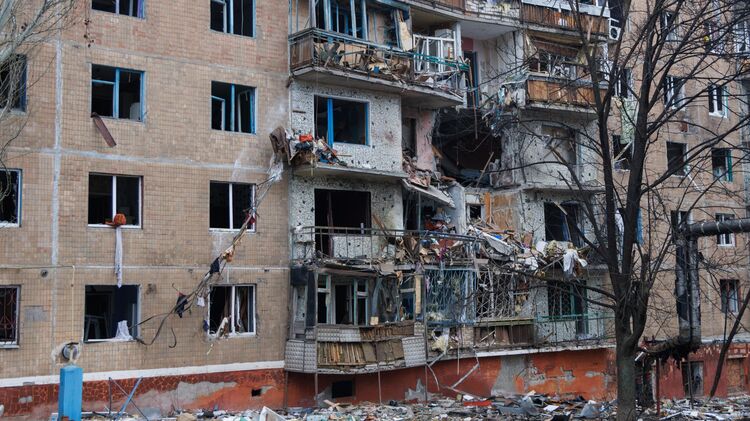 Украина в дни войны. Фото: ГСЧС