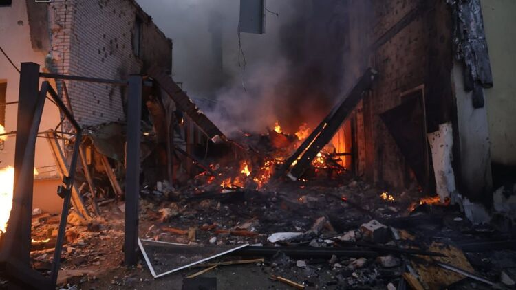 Украина в дни войны. Фото: ГСЧС