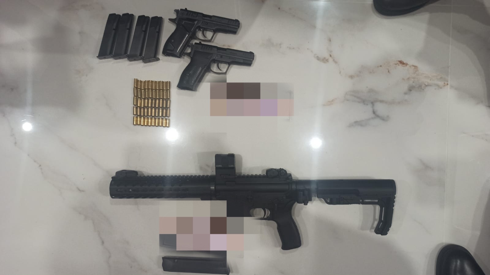 Конфискованное оружие