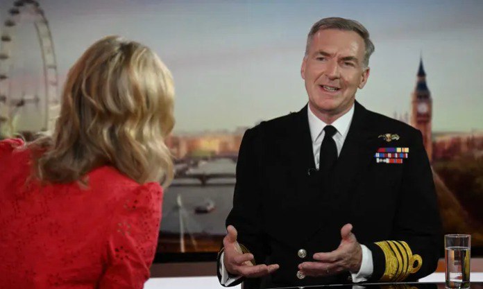 Глава британских вооруженных сил считает ложными сообщения о болезни или покушениях на Путина