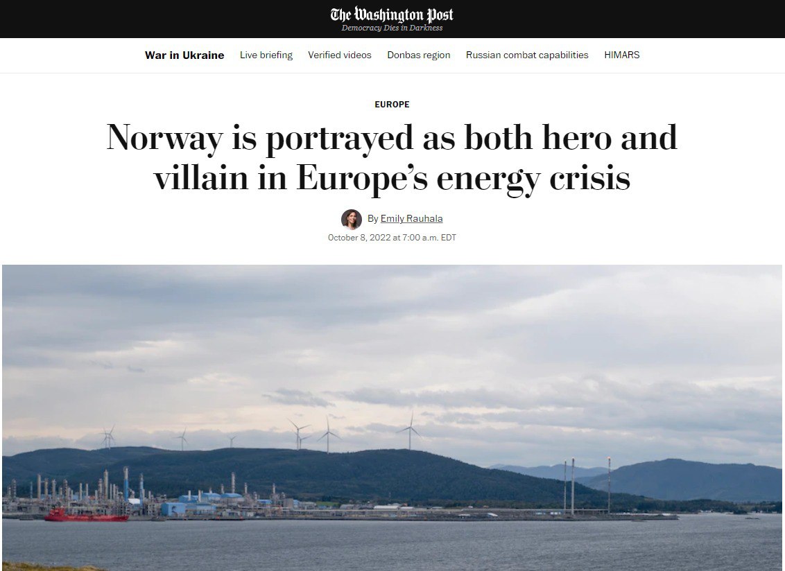 Скриншот сайта Washington Post