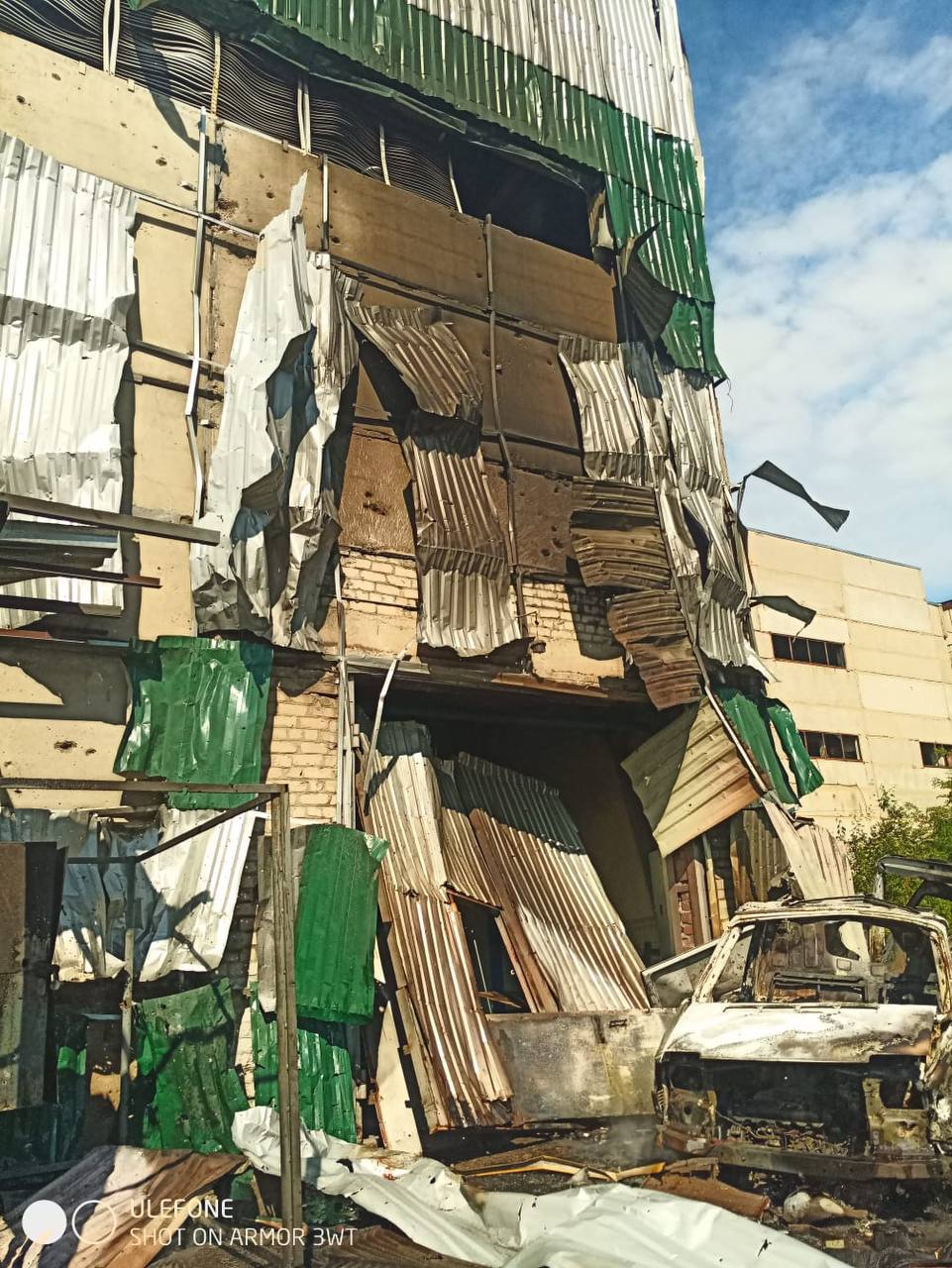 Обстрел Харькова 8 сентября. Фото последствий удара по Индустриальному району