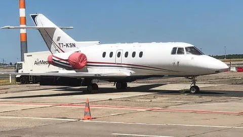 Євген Пригожин та його приватний літак Hawker за 2 млн євро