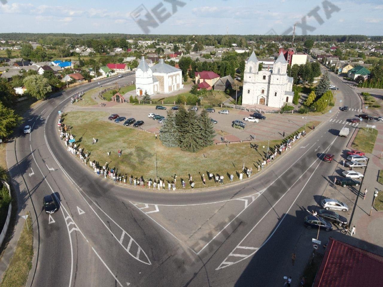 Протесты в Минске