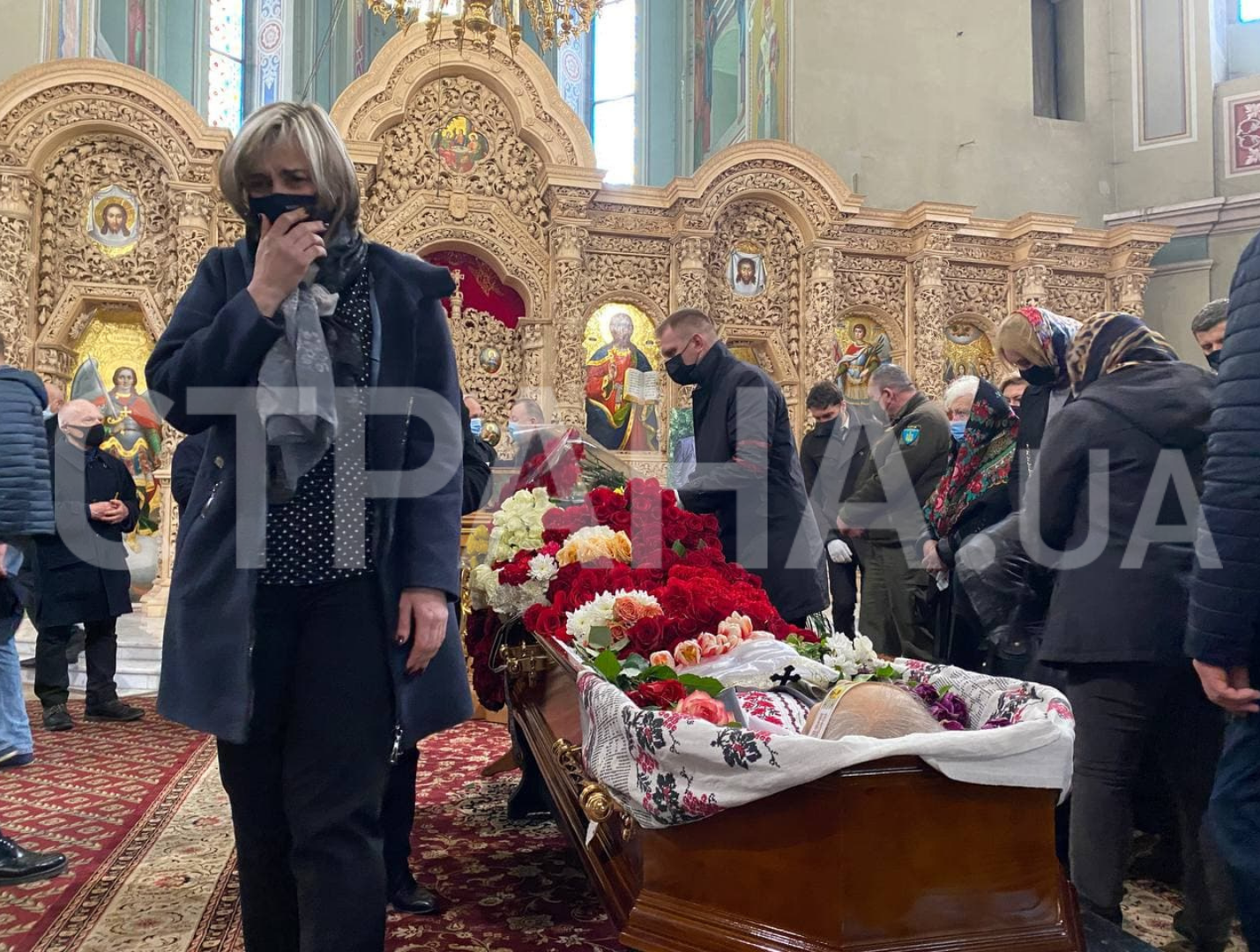 В Киеве прощаются с Яворивским. Фото: Страна