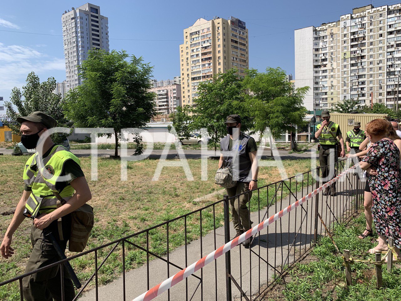 взрыв дома в Киеве