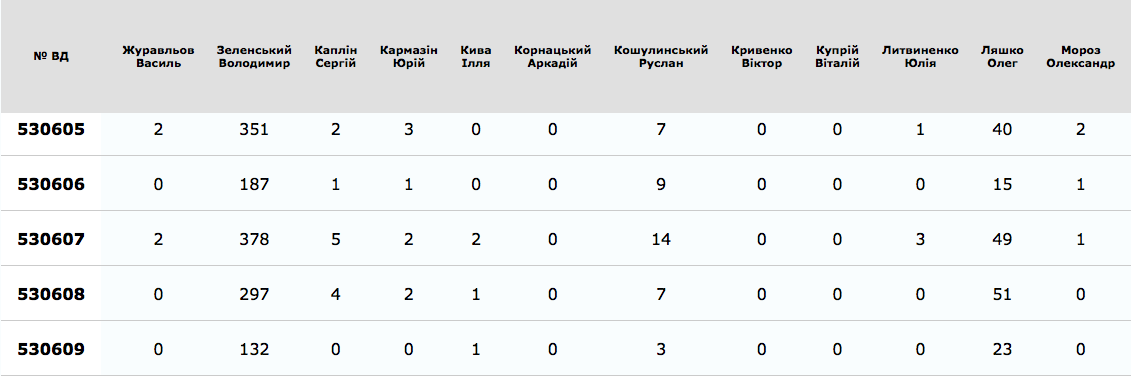 Выборы в Новых Санжарах 2019