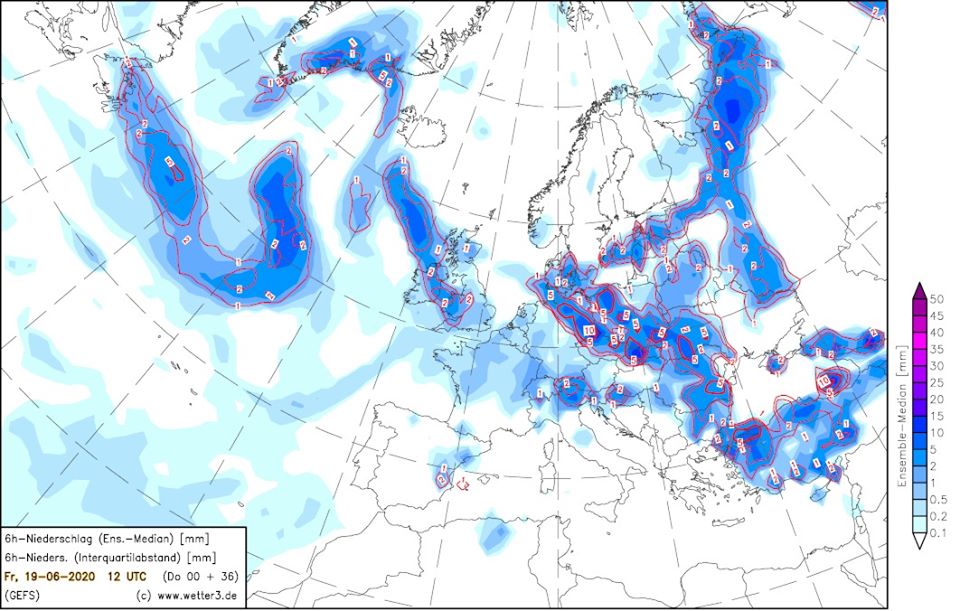 Карта погоды на пятницу