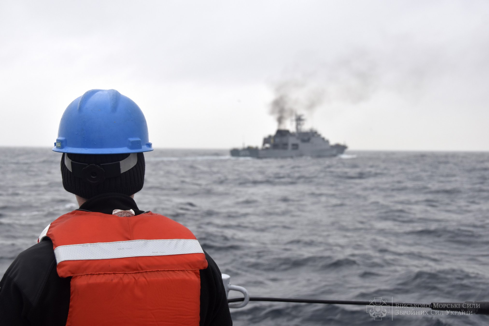 Украина провела учения в Черном море. Фото: ВМС