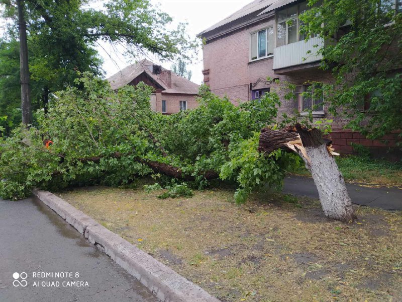 29 июня в Мариуполе выпало много осадков. Фото: Facebook/ Мариупольский городской совет