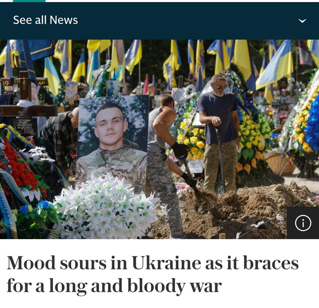 В Україні погіршуються настрої через втрати
