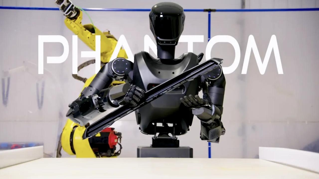 Фото (3) американского робота для испытания на войне в Украине. Источник &ndash; Foundation Future Industries