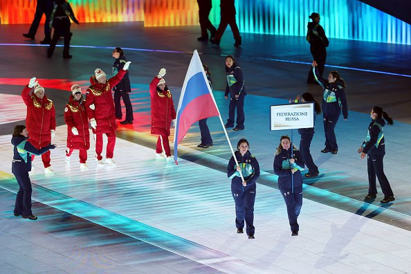 Фото (3) росіян на відкритті Паралімпіади 2026. Джерело &ndash; Телеграм