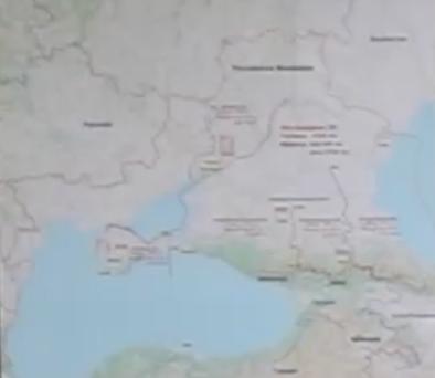 Збільшена мапа України. Джерело - Телеграм