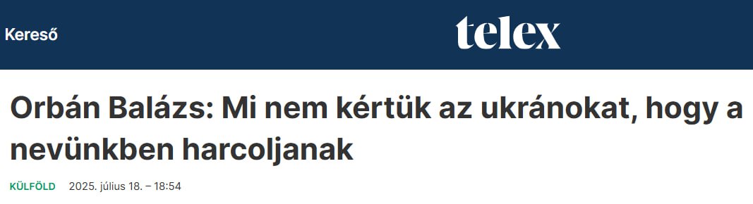 Заголовок на telex.hu