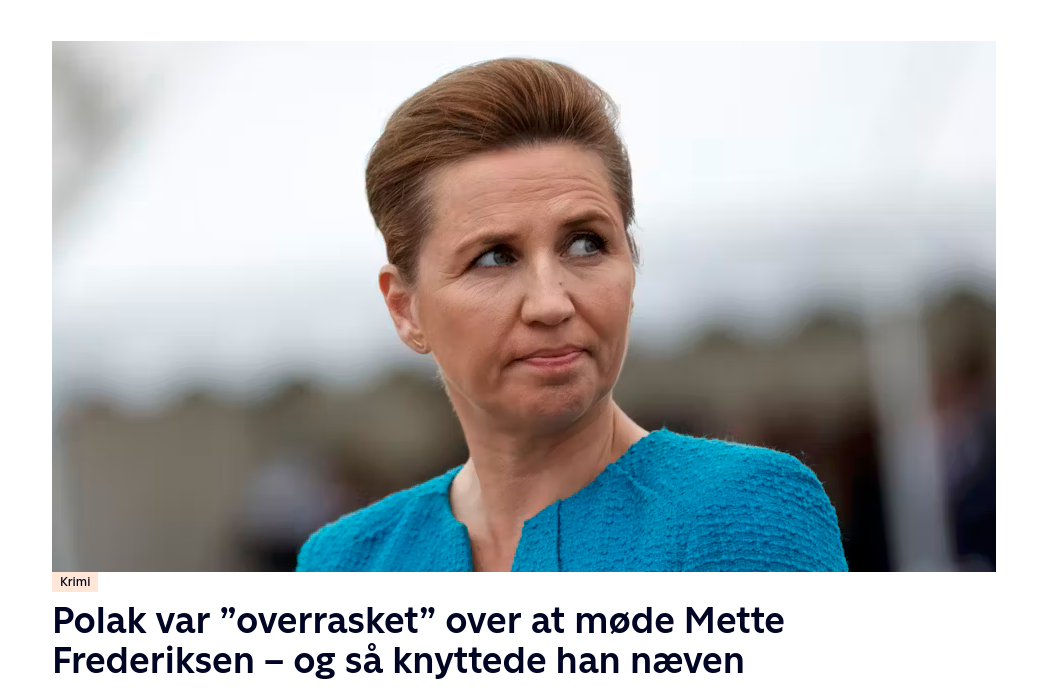 Снимок заголовка на tv2.dk