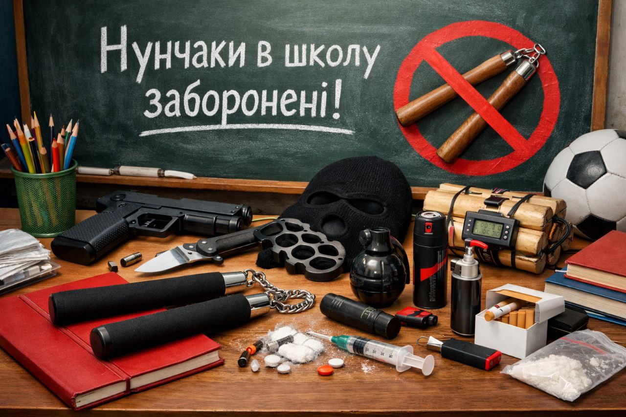 Ілюстрація до постанови Кабміну України про заборону зброї у школах