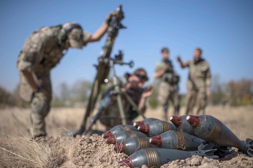 Жизнь военных. Минометчик
Фото: newarmy.in.ua